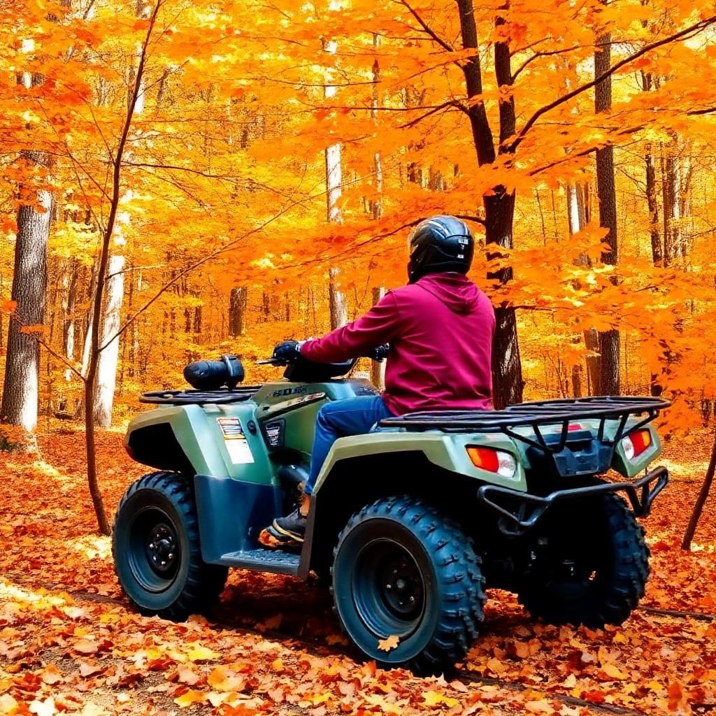 Jesenja vožnja kvadova Beograd