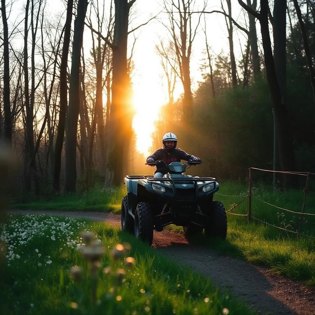 Jutarnja vožnja kvadova u Beogradu