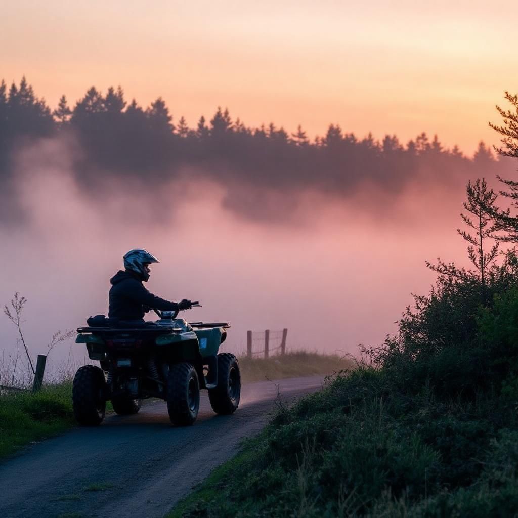 Jutarnja kvad vožnja Beograd